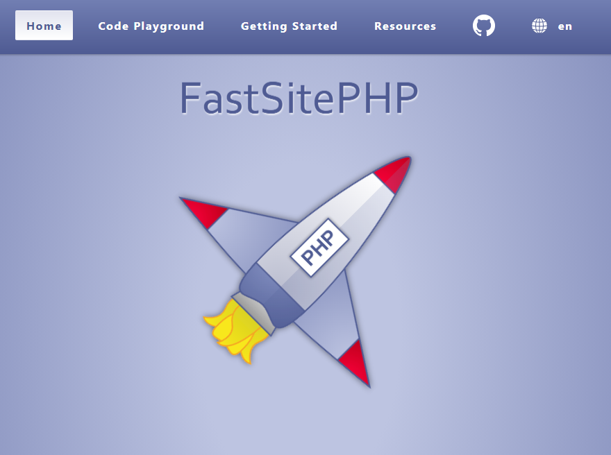 FastSitePHP