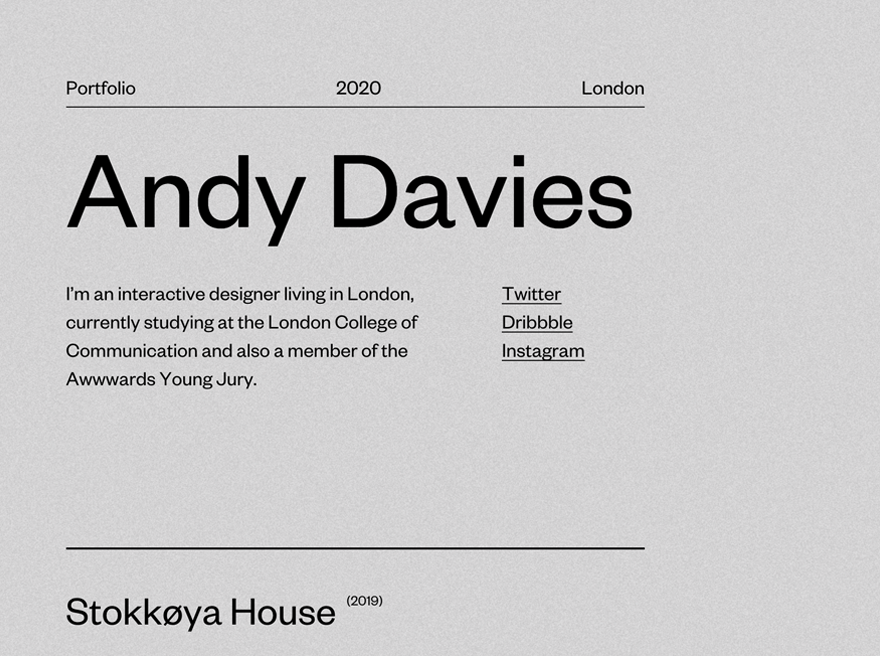 Andy Davies - Portfolio