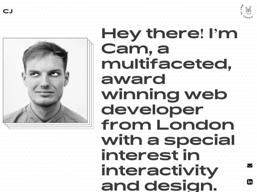 Cameron Jones' Portfolio