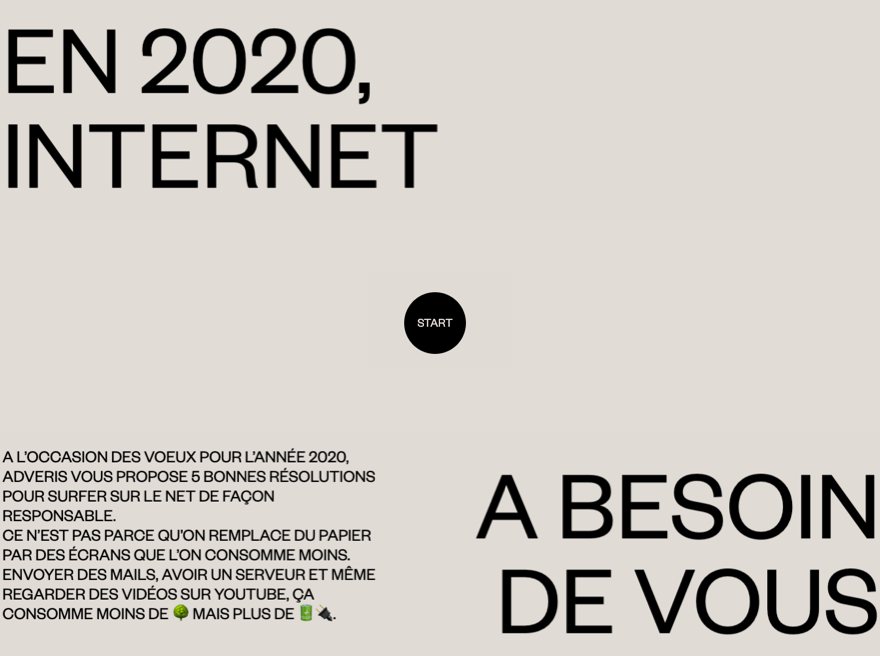 Voeux Adveris 2020