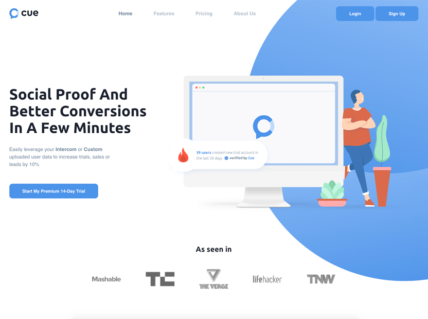 Cue - Social Proof Tool