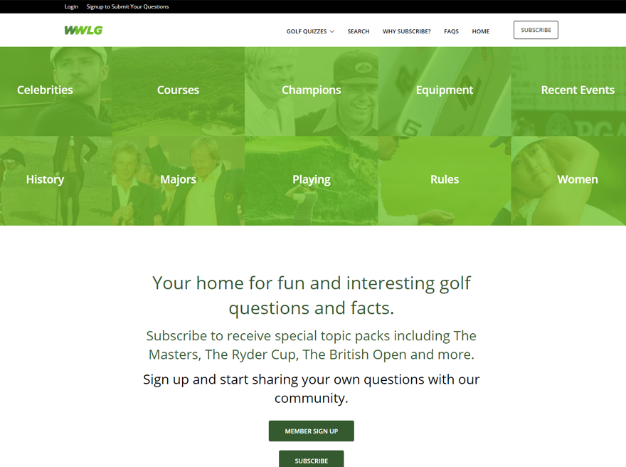 Why We Love Golf