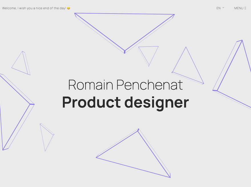 Portfolio - Romain Penchenat