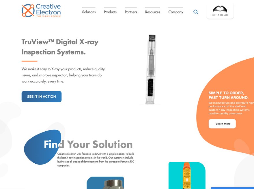 Animated X-Ray Website
