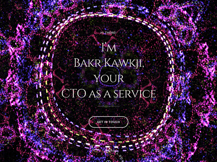Bakr Kawkji, CTO as a service