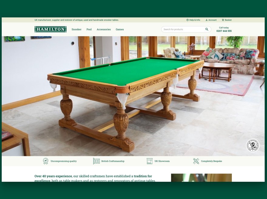 Hamilton Billiards