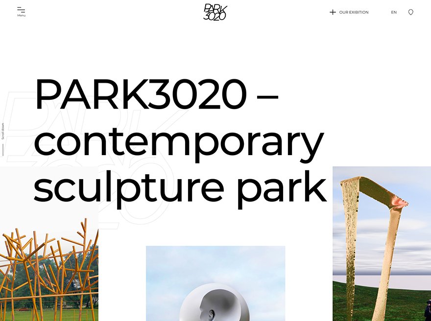 Sculpture park «Park 3020»
