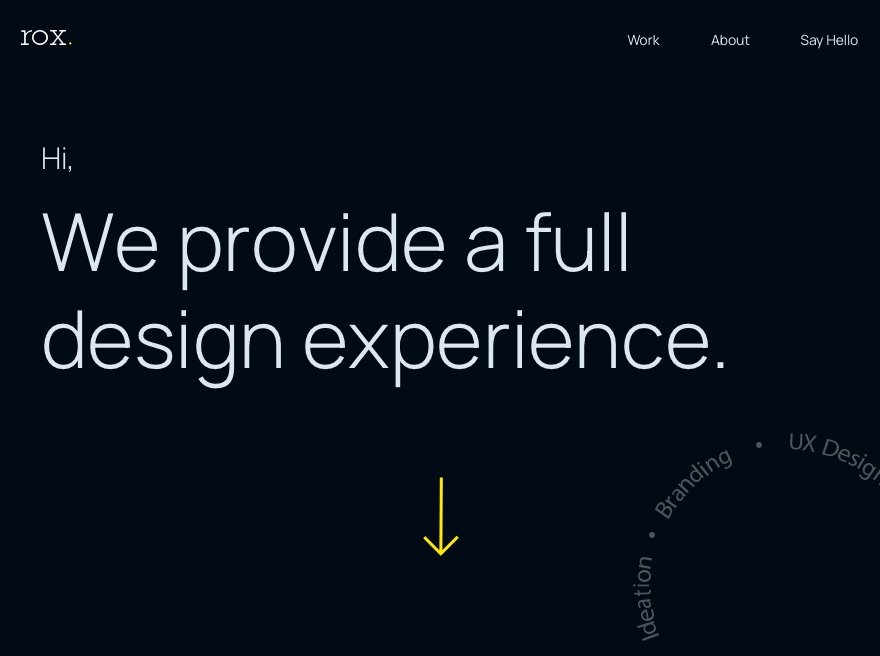 ROX experience design agency
