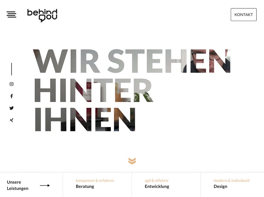 Agency website behind you GmbH
