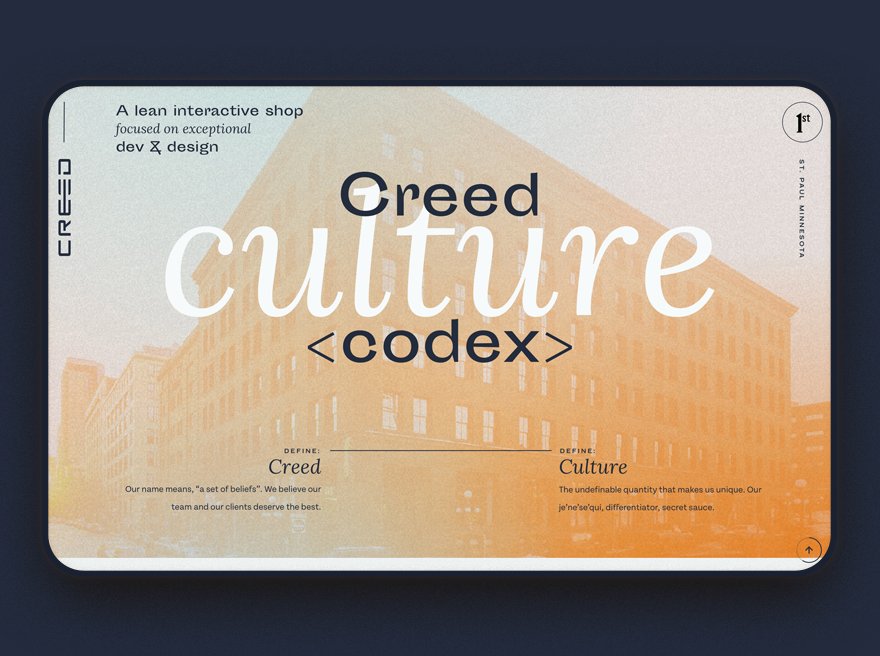 Creed Culture Codex