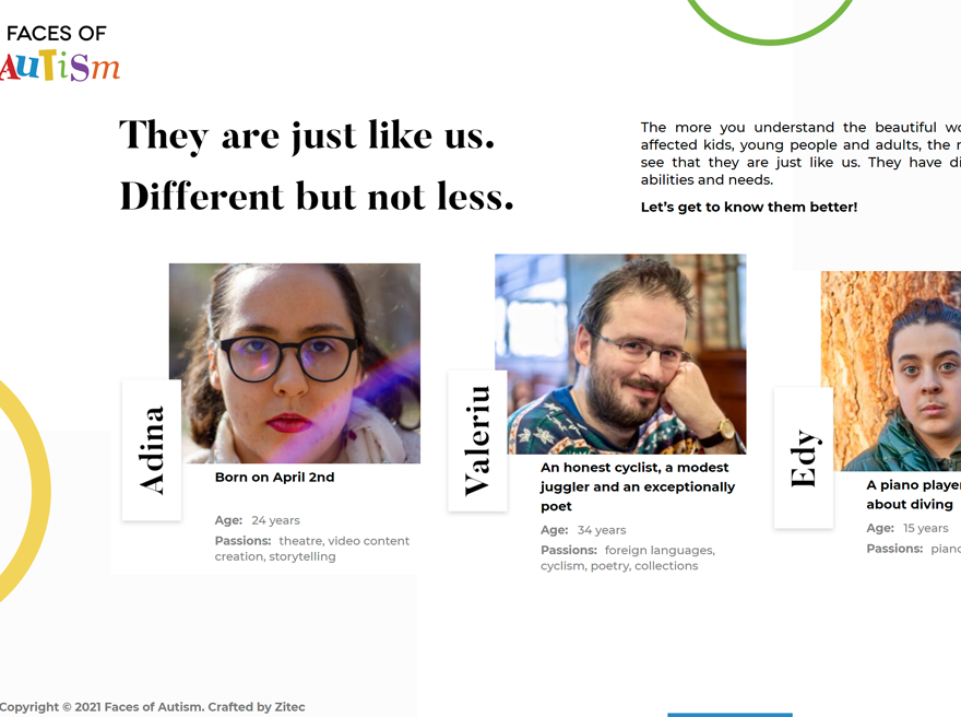 Faces of Autism