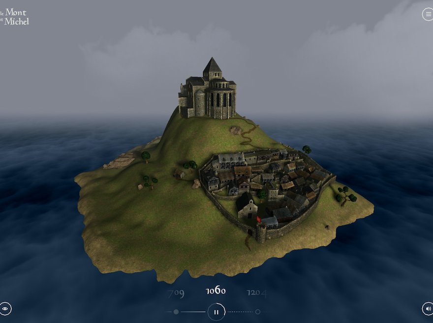 Mont Saint Michel 3D