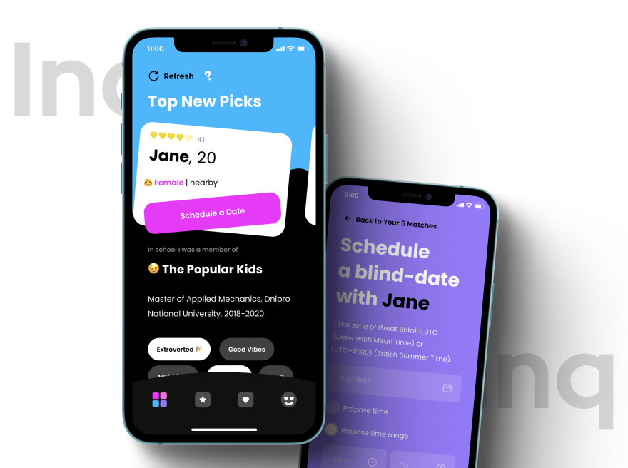 INCINQ Dating Application Case