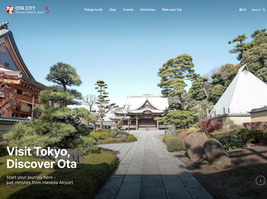 Ota City Official Travel Guide