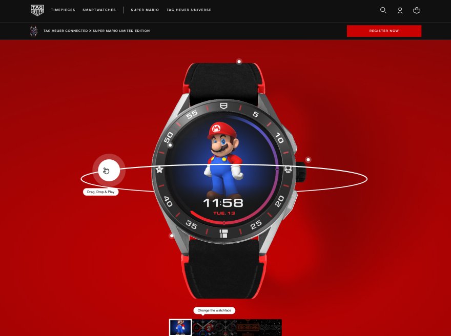 TAG Heuer x Super Mario