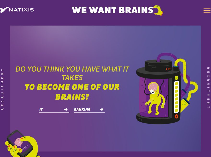 We Want Your Brain