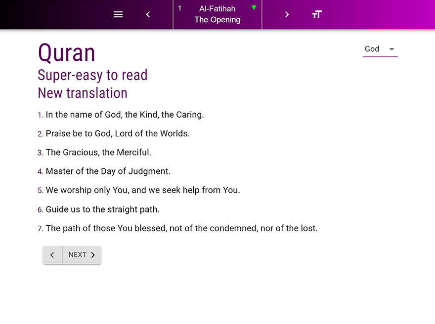 Quran in English