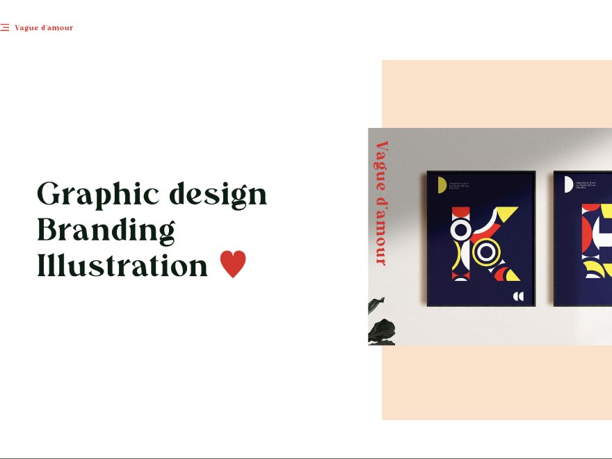 Portfolio Studio vague d'amour