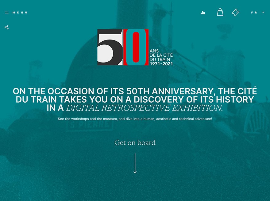 50 years of the Cité du Train