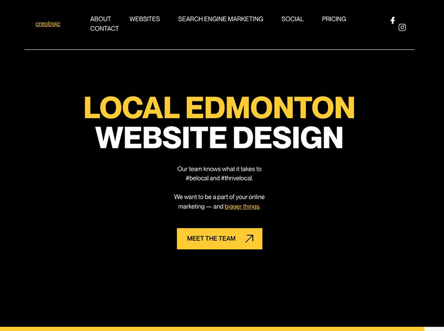 CreoLogic Website Design