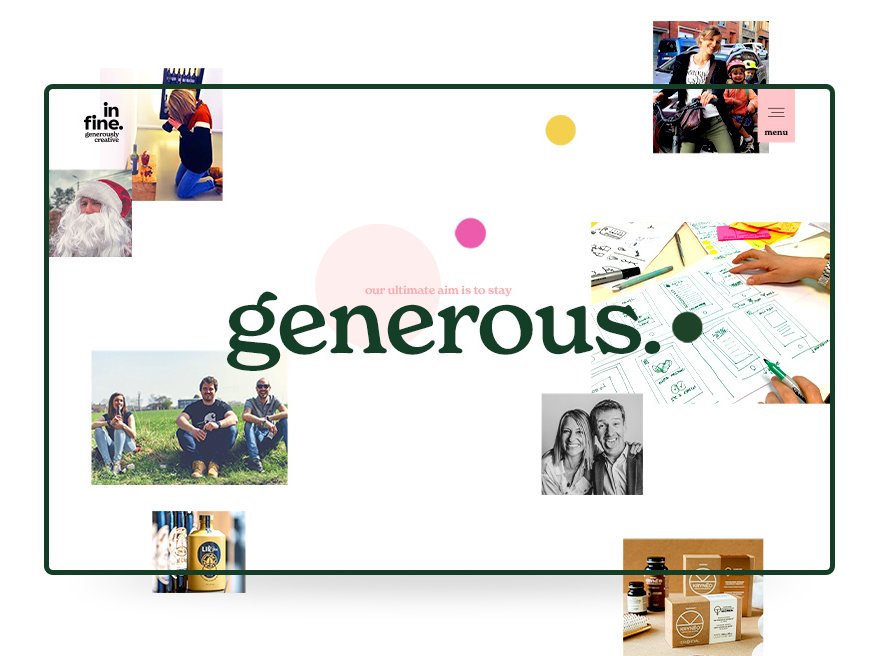 In fine - Generously creative
