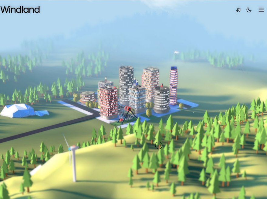 Windland - ThreeJS Experiment