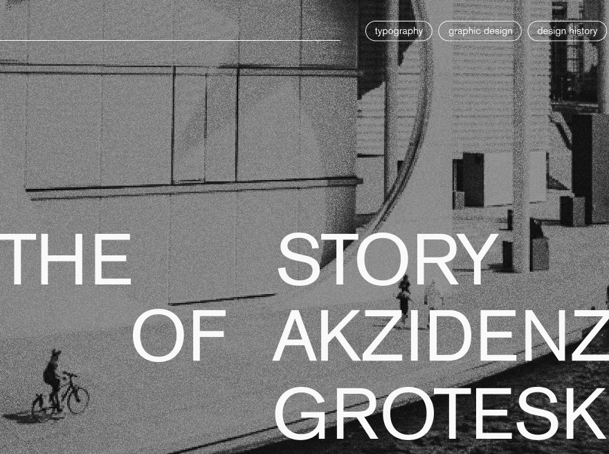 The story of Akzidenz-Grotesk