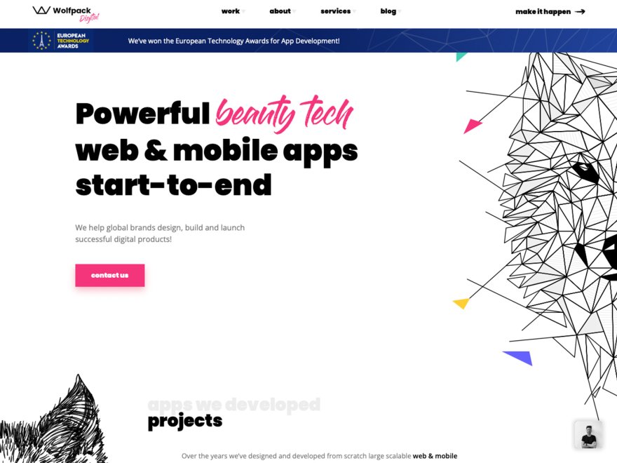 Wolfpack Digital Website