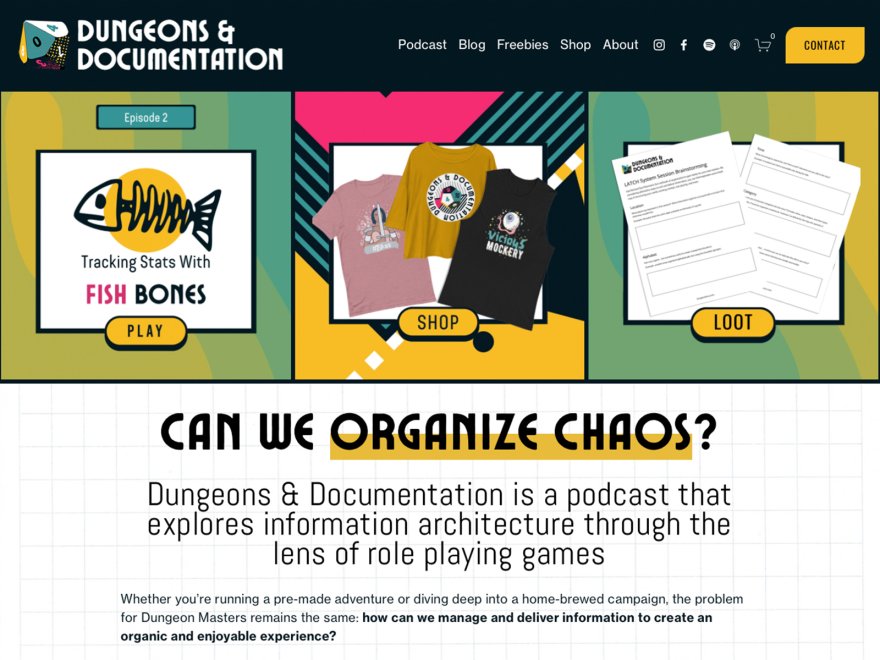 Dungeons & Documentation
