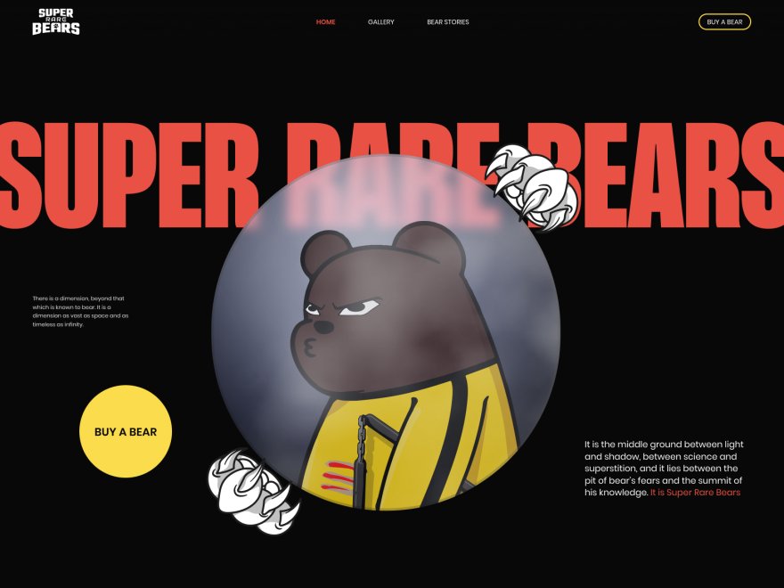 SuperRareBears: NFT collection