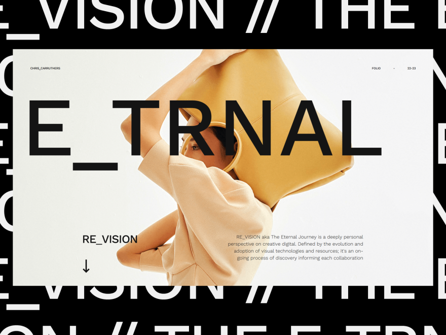 RE_VISION | E_trnal Journey