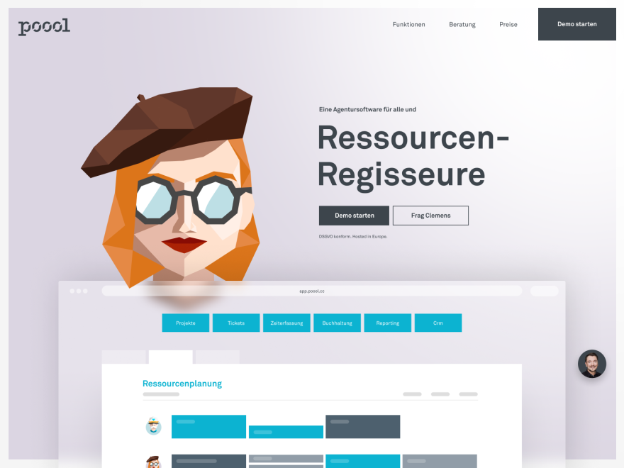 Poool Agency Software