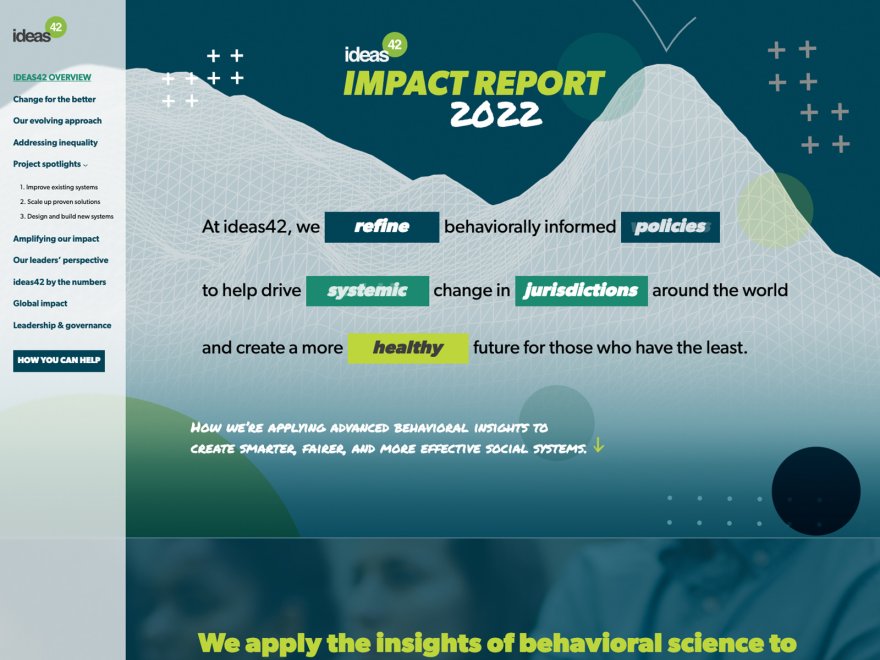 ideas42 Impact Report
