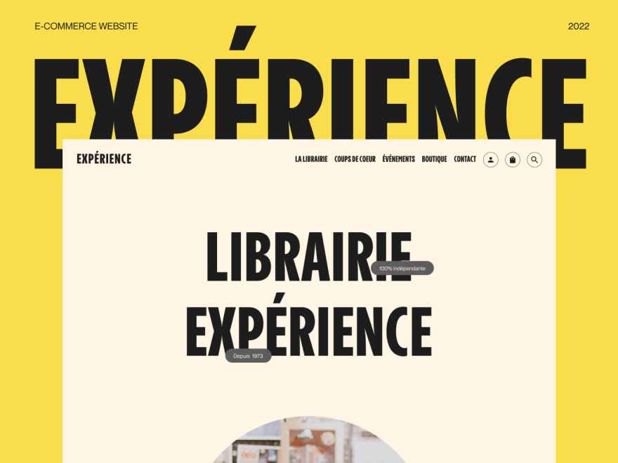 Librairie Experience