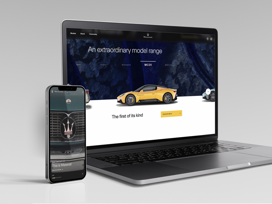 Maserati.com redesign & build