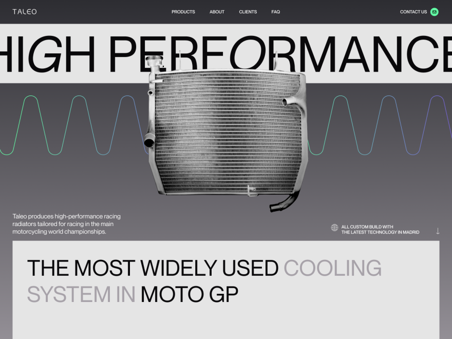Taleo Racing Radiators