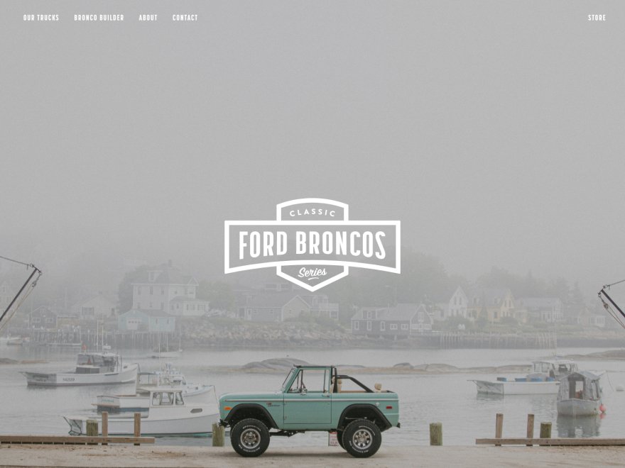Classic Ford Broncos