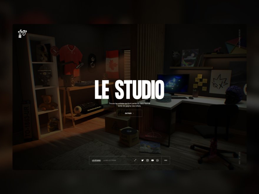 Le Studio - 1863 Tour