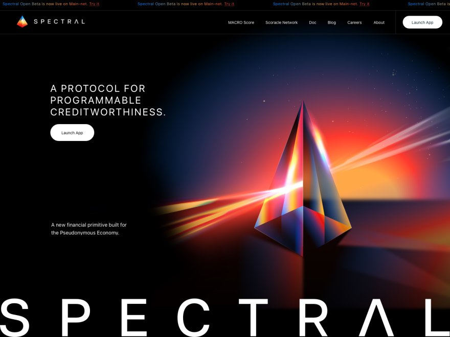 Spectral Finance