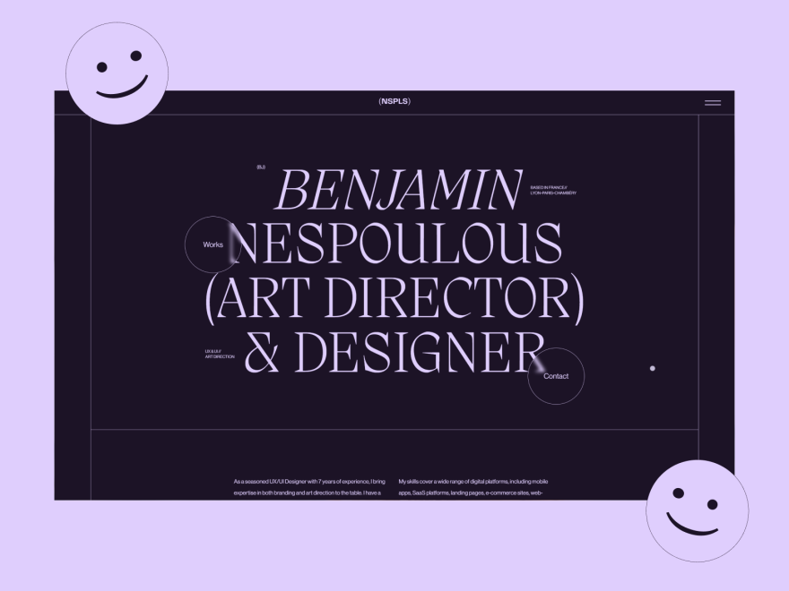 Ben Nespoulous - Portfolio