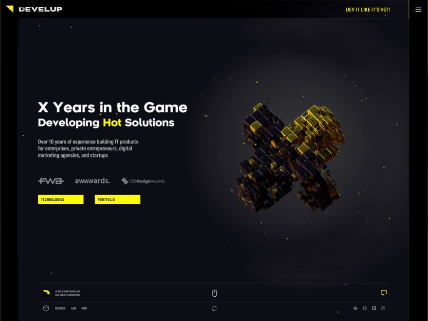 DEVELUP — 10 Years Anniversary