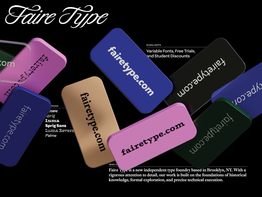 Faire Type Foundry