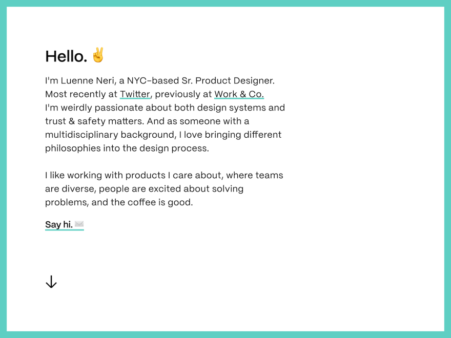Product Designer Portfolio