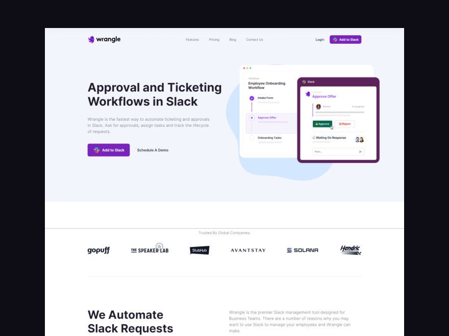 Wrangle Website | Social App