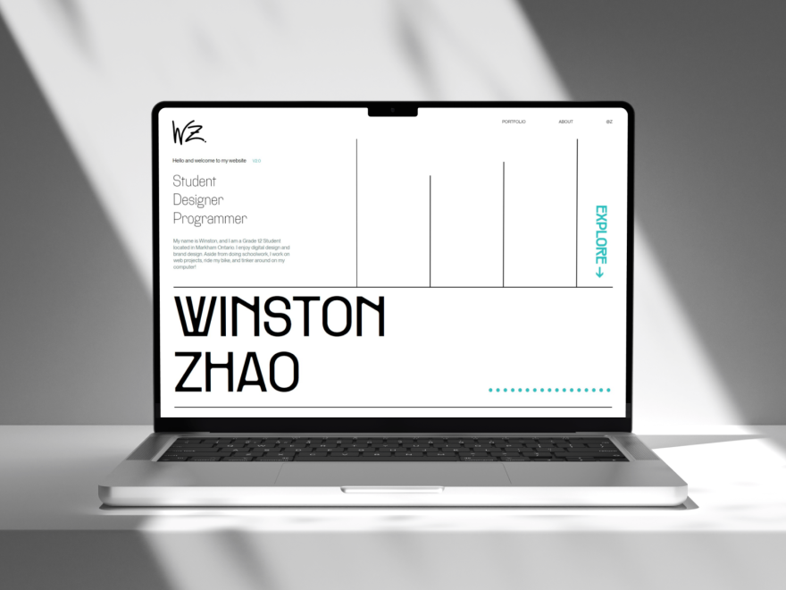 Winston Zhao - Portfolio