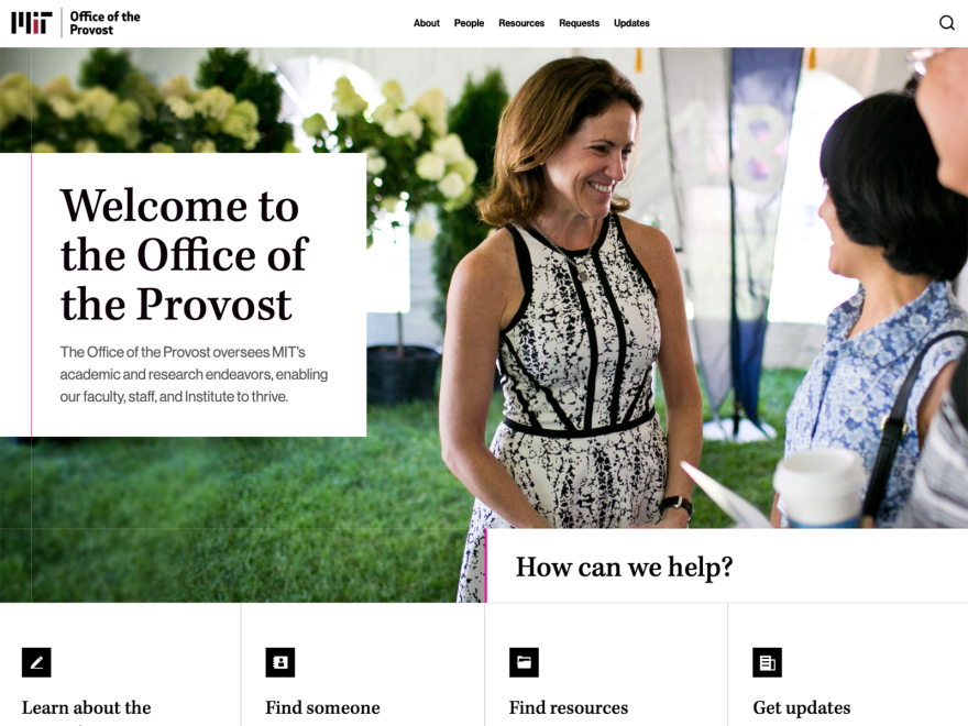 MIT: Office of the Provost