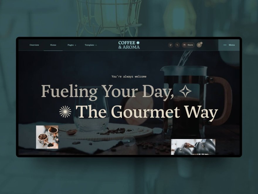Coffee Business Template Aroma