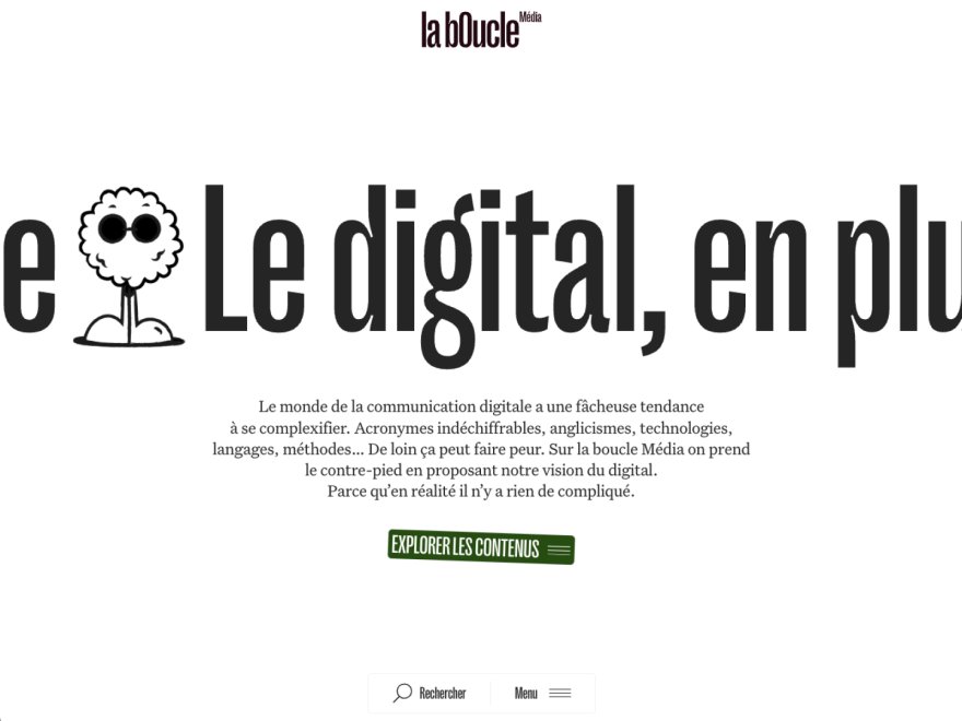 la boucle Média