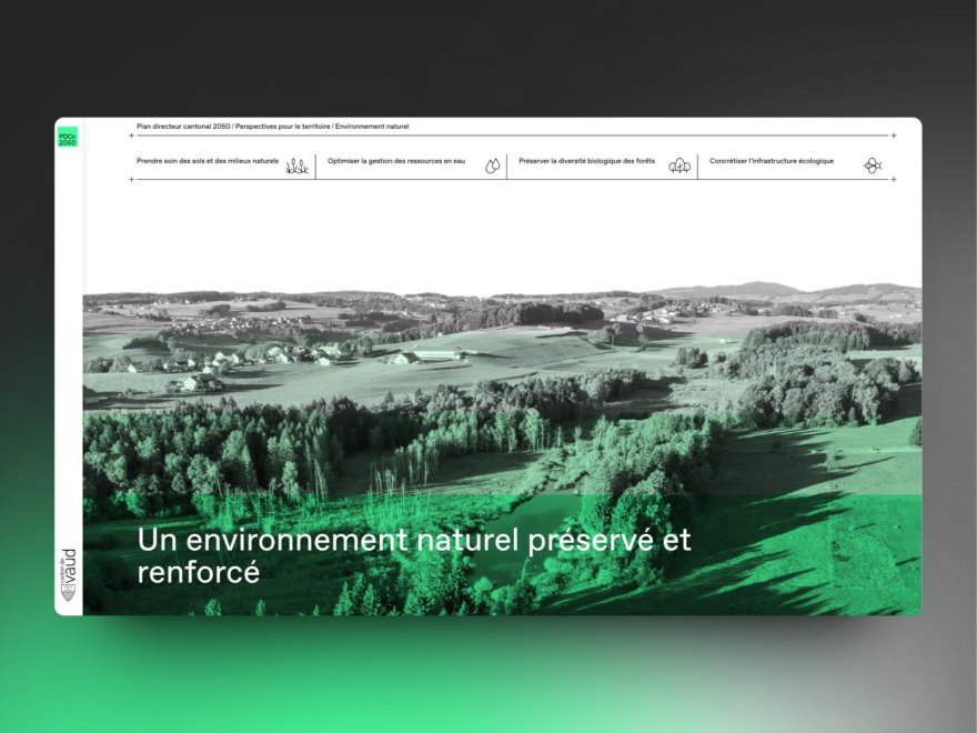 Plan directeur cantonal 2050
