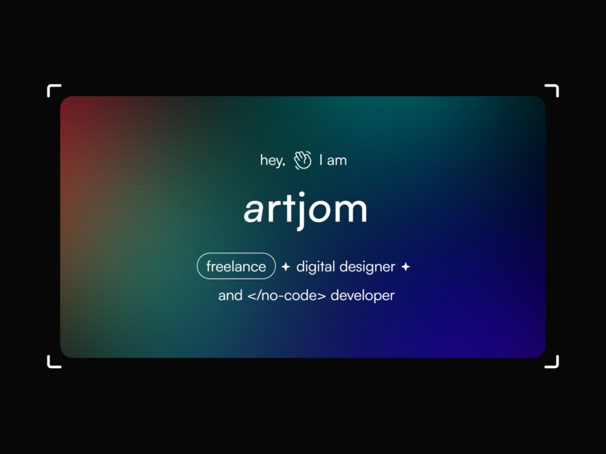 Portfolio Artjom Zakoyan